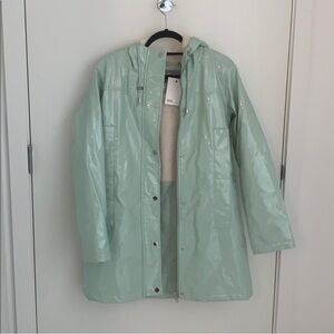 ASOS pastel green warm green coat